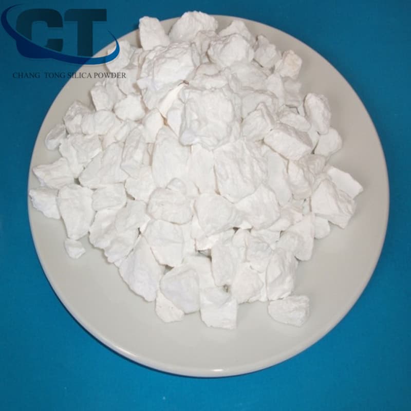 High white and conversion china lianyungang cristobalite flour colored glaze casting powder material